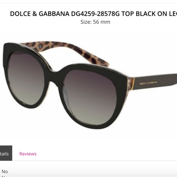Dolce & Gabbana Accessories - Dolce and Gabbana Sunglasses